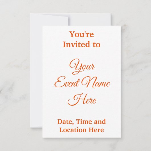 炎つつじ花 招待状 (裏面)