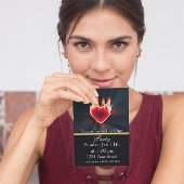 炎と友達と一緒に祝おう！ 招待状