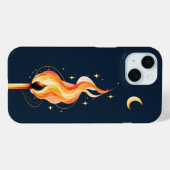 炎と月 スマホケース Case-Mate iPhoneケース (裏面 (横))
