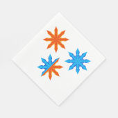 炎と氷の八芒星 スタンダードランチョンナプキン (角)
