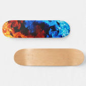 炎と氷の歌の陰陽 スケートボード (横)