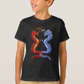 炎と氷 Tシャツ (正面)