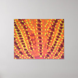 炎と火の抽象芸術アートプリント キャンバスプリント