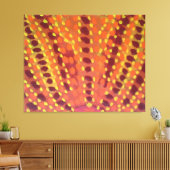 炎と火の抽象芸術アートプリント キャンバスプリント (インサイチュ (リビング))