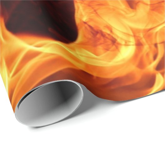 炎と火 ラッピングペーパー (ロールコーナー)