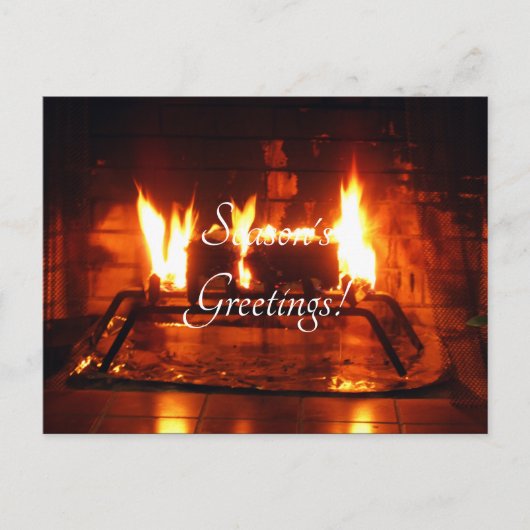 炎と炉端 シーズンポストカード (正面)