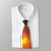 炎と燃える消防士のタイ ネクタイ (タイ)
