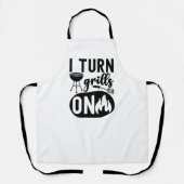 炎と風味：料理の情熱 エプロン (正面)