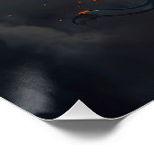 炎に包まれたフェニックス・バード ポスター (コーナー)