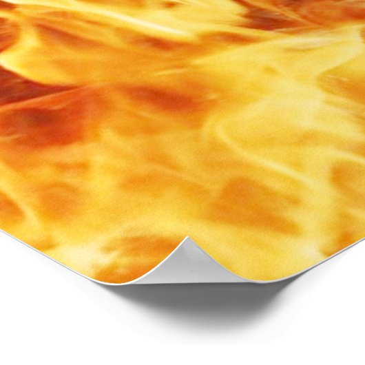 炎に包まれて ポスター (角)