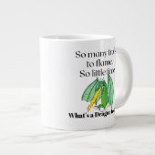 炎に多くのトロール – snarky dragon ジャンボコーヒーマグカップ (正面右)