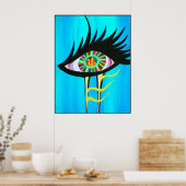 炎に照らされた魂 ポスター (キッチン)