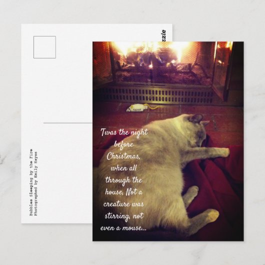 炎に眠る泡 ポストカード (正面/裏面)