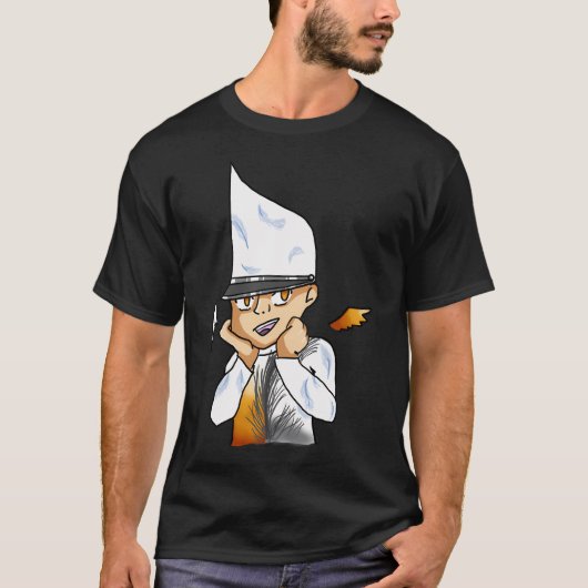 炎に羽ばたく Tシャツ (正面)