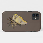 炎に輝く蛾 Case-Mate iPhoneケース (裏面(横))