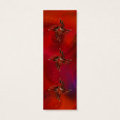 炎のしおりとして赤 (裏面)