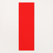 炎のような緋色のパレット ヨガマット (正面)