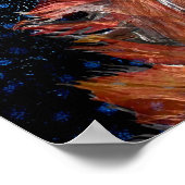 炎のアウト:フェニックス上昇プリント – ポスター (角)