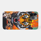 炎のアニメトラ Case-Mate iPhoneケース (裏面(横))