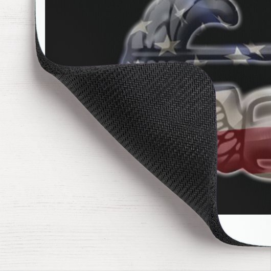 炎のエアアサルトギフトマウスパッド マウスパッド (コーナー)