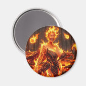 炎のエレメント マグネット (正面/裏面)