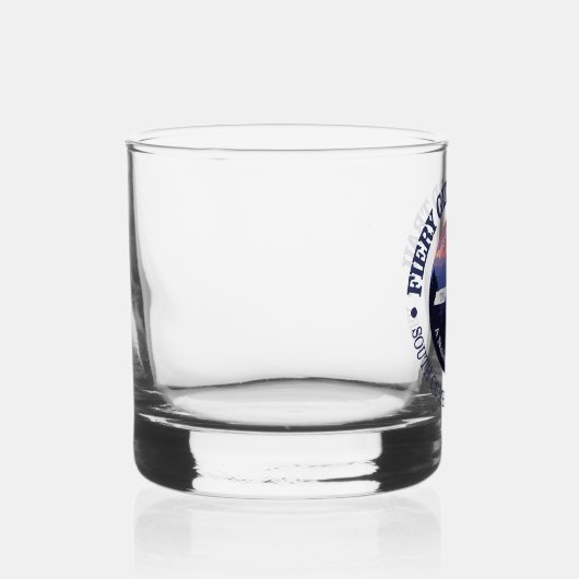 炎のギザードトレイル(rd2) ウイスキーグラス (右)