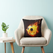 炎のサッカーボール クッション (椅子)