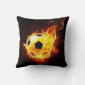 炎のサッカーボール クッション (裏面)