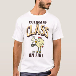炎のシェフ先生の料理教室 Tシャツ