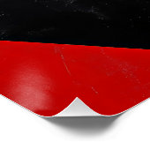 炎のジオメトリ ポスター (コーナー)