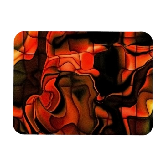 炎のジグソー マグネット (横)