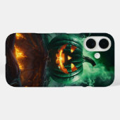 炎のジャック・オ・ランタン Case-Mate iPhoneケース (裏面 (横))