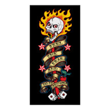 炎のスカル感じザ・ビアー