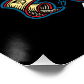 炎のスカル感じザ・ビアー ポスター (コーナー)