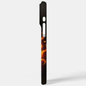 炎のスカル Case-Mate iPhoneケース (裏面 / 左)