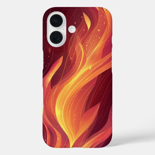 炎のストリークフレイムフォンケース Case-Mate iPhoneケース (裏面)