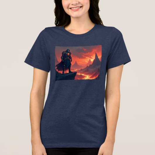 炎のダークナイト トライブレンドTシャツ (正面)