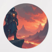 炎のダークナイト ラベル (デザイン2)