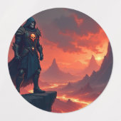 炎のダークナイト ラベル (デザイン1)