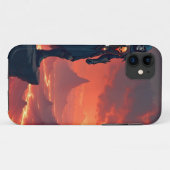 炎のダークナイト Case-Mate iPhoneケース (裏面(横))