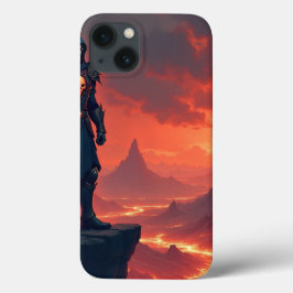 炎のダークナイト iPhone 13ケース