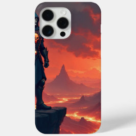 炎のダークナイト iPhone 15 PRO MAXケース