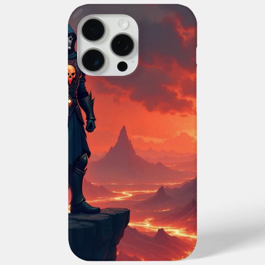炎のダークナイト Case-Mate iPhoneケース (裏面)