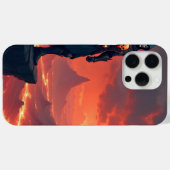 炎のダークナイト Case-Mate iPhoneケース (裏面 (横))