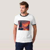 炎のダークナイト Tシャツ (正面フル)