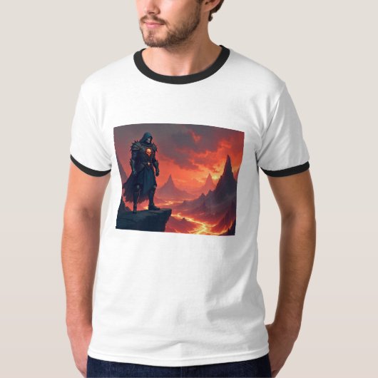 炎のダークナイト Tシャツ (正面)