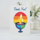 炎のチャリス サンキューカード (スタンド正面)