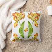 炎のチューリップオン装飾用クッション(II) クッション (ブランケット)