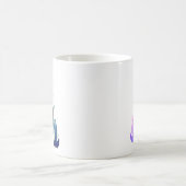炎のデザインのマグカップ コーヒーマグカップ (中央)