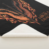 炎のドラゴンの背後に剣 シェルパブランケット (3/4)